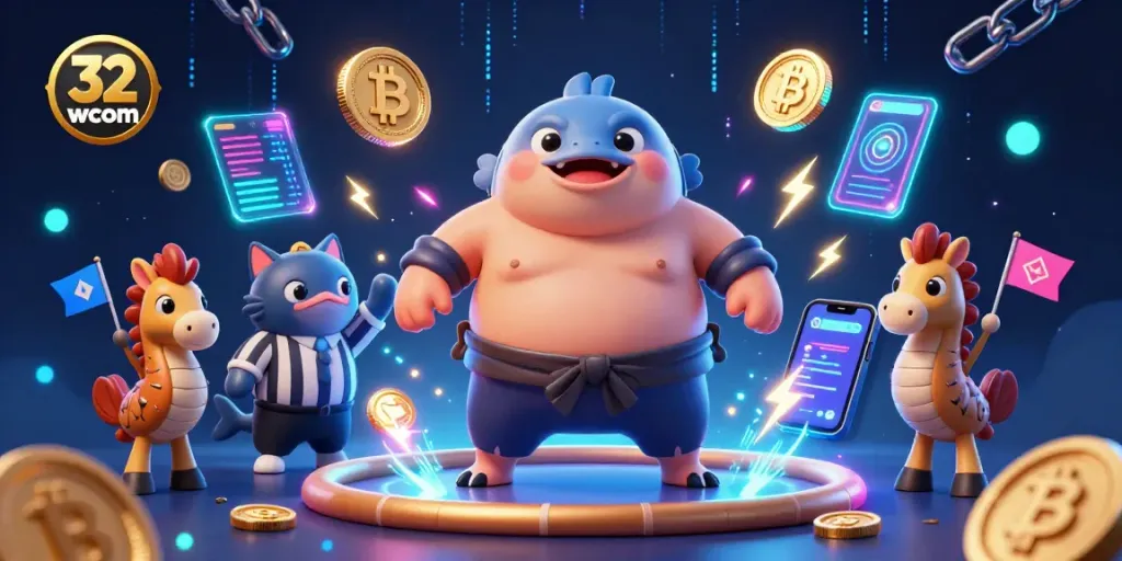 Engage in thrilling gameplay with 32win com featuring animated characters in an immersive casino scene.