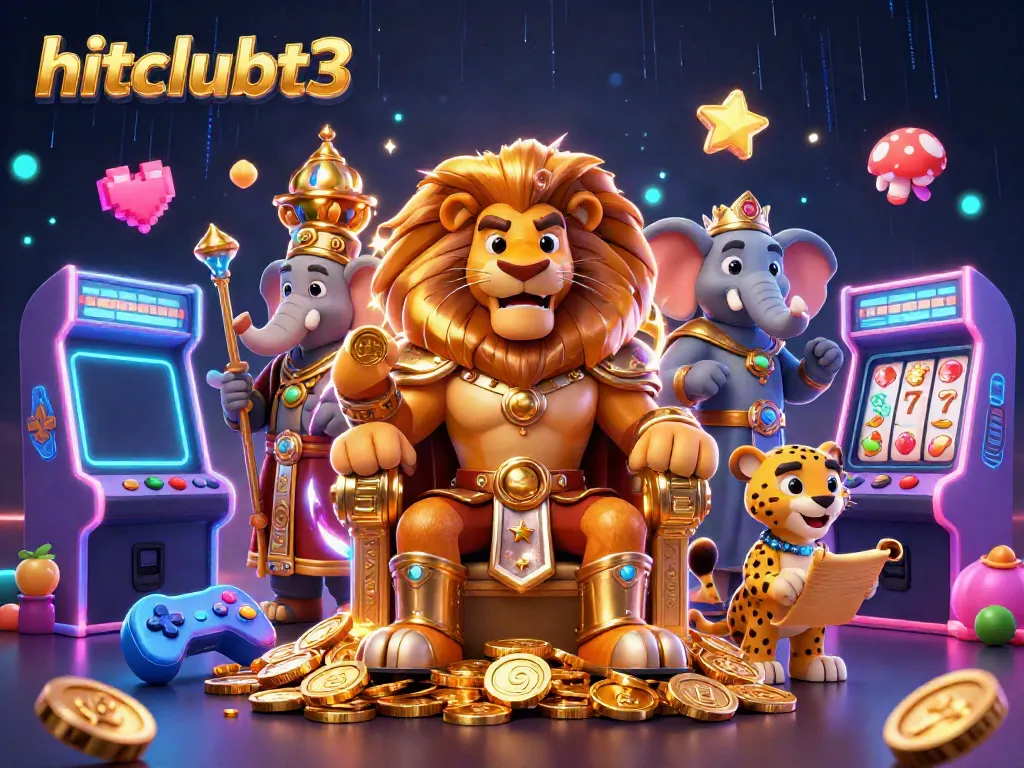 Experience the vibrant world of hitclubt3 with engaging games, golden throne, and exciting elements.