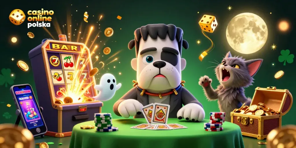 Experience thrilling casino action at casino online polska with vibrant characters and games.