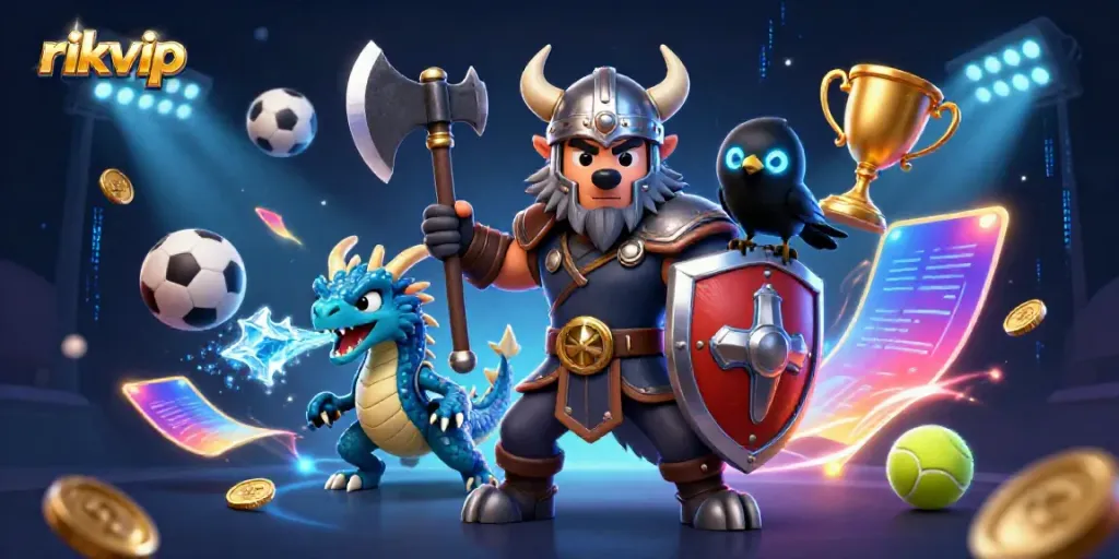 Experience thrilling gameplay with rikvip as characters embrace the excitement of casino adventures!