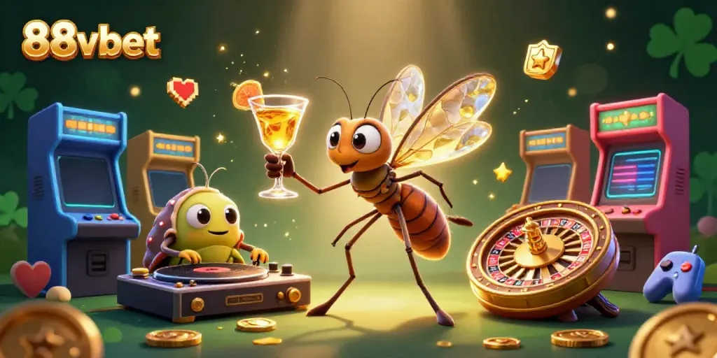 Witness thrilling gameplay at 88vbet with an exciting casino scene featuring vibrant elements.