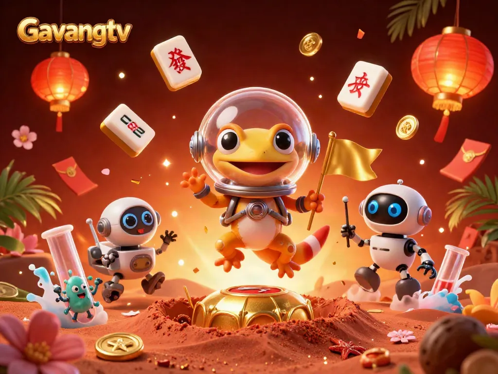 Engage with Gavangtv by exploring thrilling casino adventures in a Martian landscape.