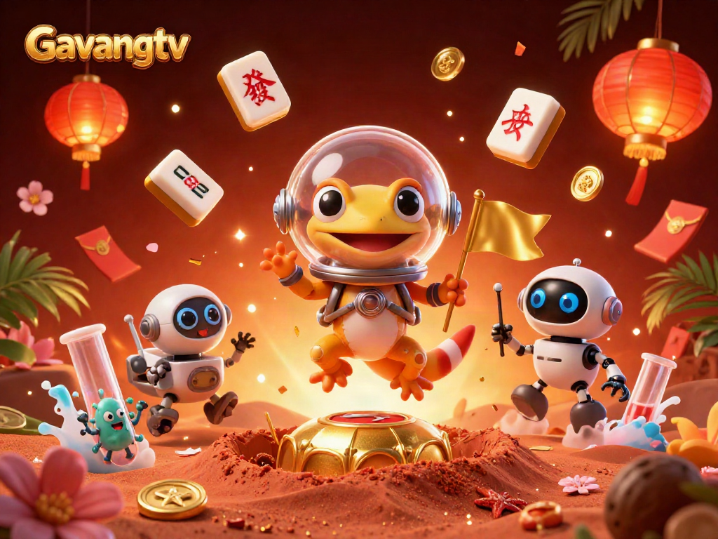 Engage with Gavangtv by exploring thrilling casino adventures in a Martian landscape.