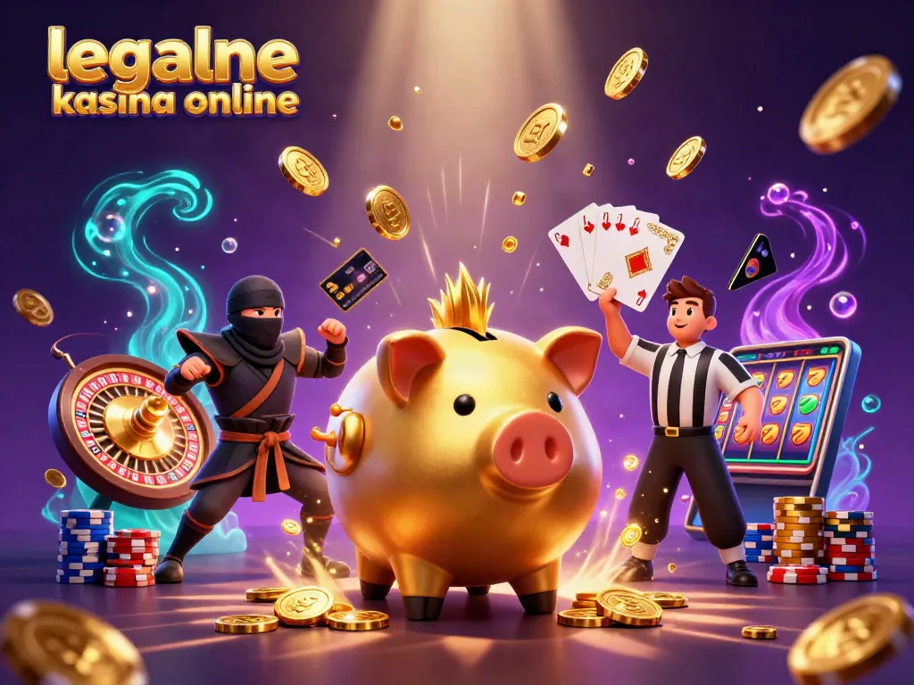 Discover the excitement of legalne kasyna online with dynamic casino characters and vibrant elements.