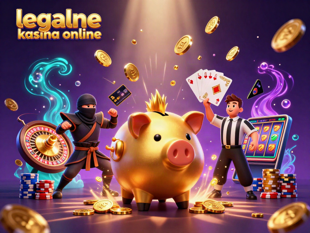 Discover the excitement of legalne kasyna online with dynamic casino characters and vibrant elements.