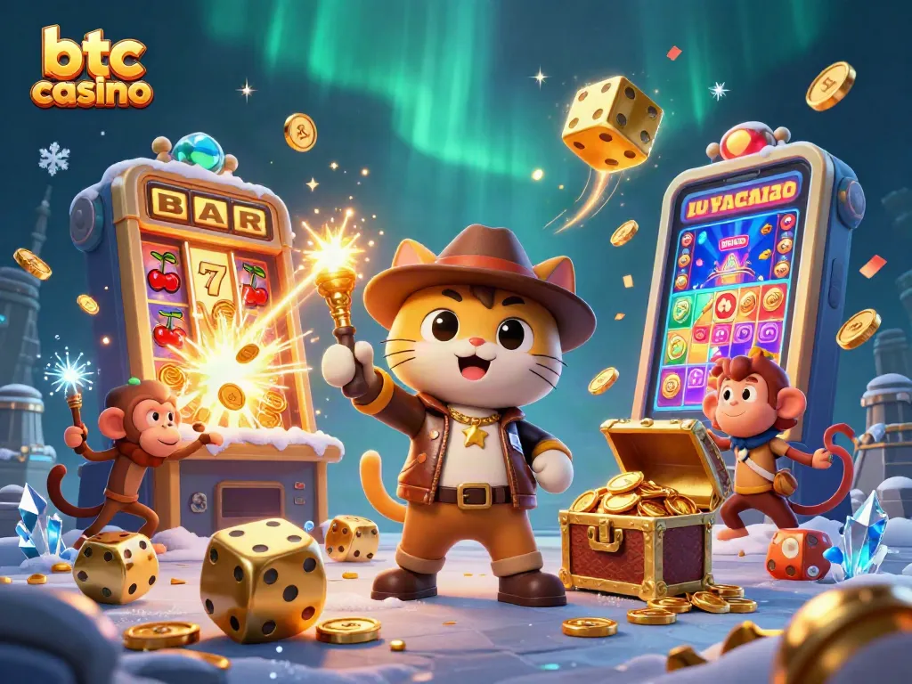 Experience the thrilling btc casino adventure with our animated explorer and treasure-filled slots.