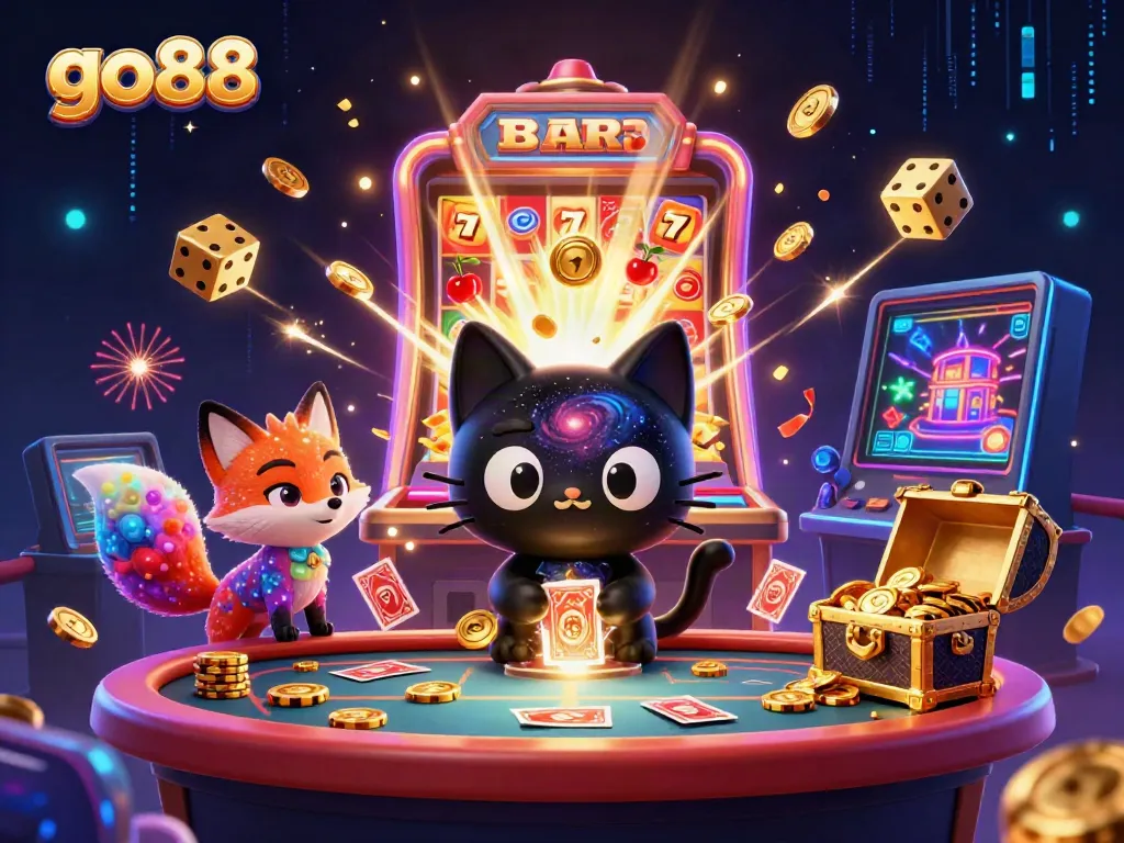 Experience thrilling gaming with go88 at a cosmic casino filled with vibrant energy and excitement.
