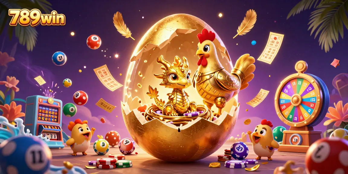 Engage in thrilling gambling adventures with 789win's dynamic 3D illustrated casino scene.