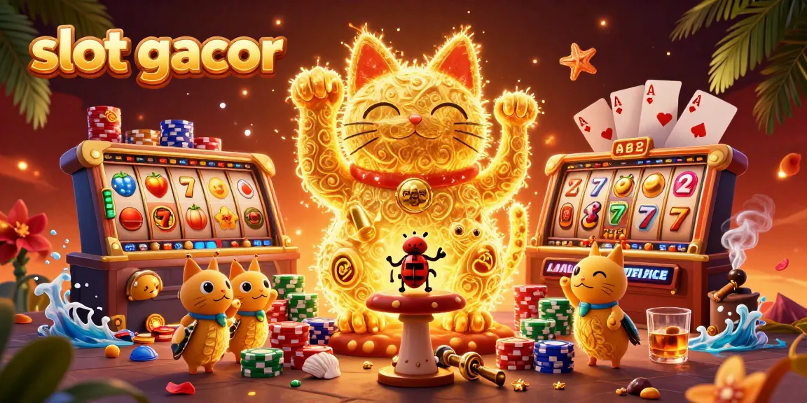 Memenangkan slot gacor dengan karakter menarik dalam dunia kasino yang ceria.