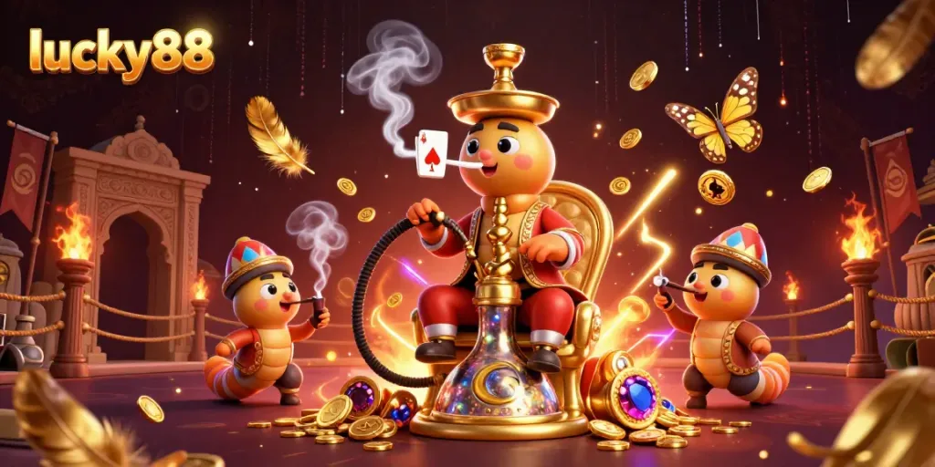 Experience winning strategies at lucky88 with vibrant 3D casino characters and exciting betting elements.