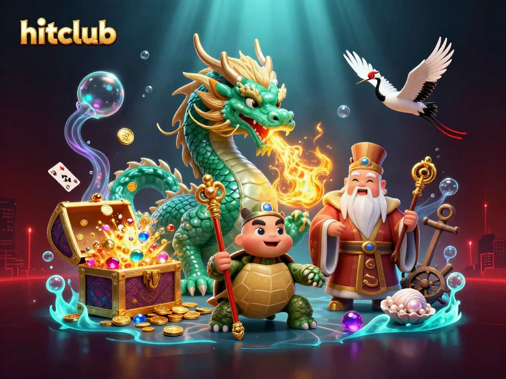 Engage in thrilling gameplay at hitclub with an epic dragon and fortune elements.