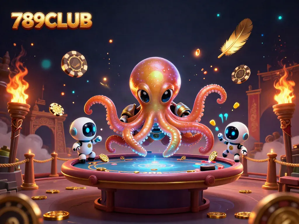 Experience thrilling gameplay at 789CLUB with vibrant poker games and energetic alien characters.